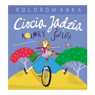 Ciocia Jadzia i kolory świata. Kolorowanka