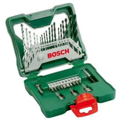 Sada vrtáků a bitů Bosch X-line 33ks 2607019325