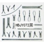 SAMOLEPKY zipy HBJY072 černé – Hledejceny.cz