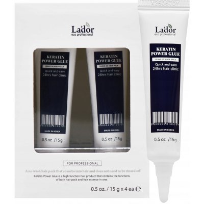 La'dor Keratin Power Glue vlasová ampule 4 x 15 g – Zboží Dáma
