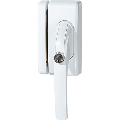 Abus Okenní klika uzamykatelná FO 400, ocel, bílá FO400 W SB – Hledejceny.cz