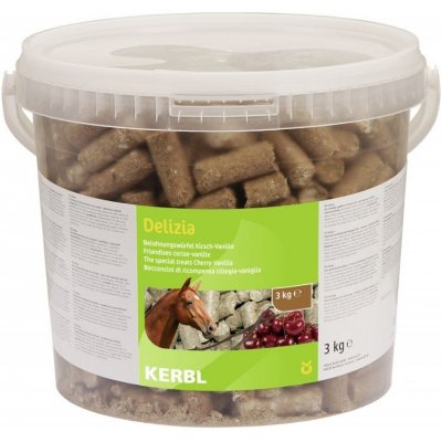 Delizia Pamlsky pro koně třešeň vanilka 3 kg – Zboží Dáma