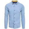 Pánská Košile Dstreet pánská košile modrá DX2250