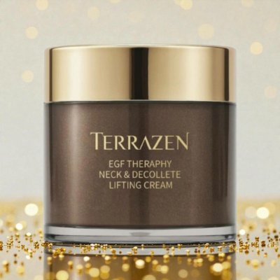 TERRAZEN EGF THERAPY NECK & DECOLLETE LIFTING CREAM s EGF a Volufilinem 100 g – Zboží Dáma
