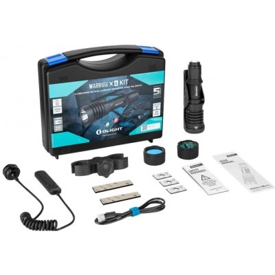 Olight svítilna WARRIOR X 4 KIT 2600 lm Černá – Zboží Dáma