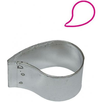 Pavoni Vykrajovátko nerez minidezert (slza) 5,8x3,9, v.2,5cm – Hledejceny.cz