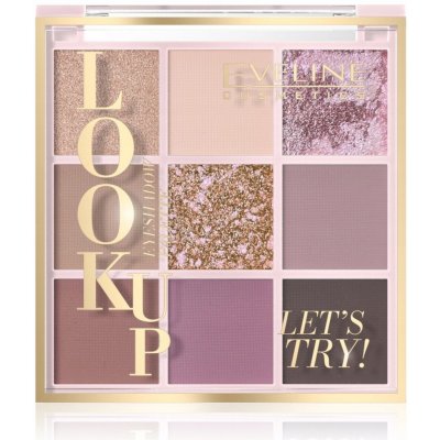 Eveline Cosmetics Look Up Let's Try paletka očních stínů 10,8 g – Zboží Dáma