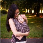 Moisha Šátek Paws Dark Nut – Sleviste.cz