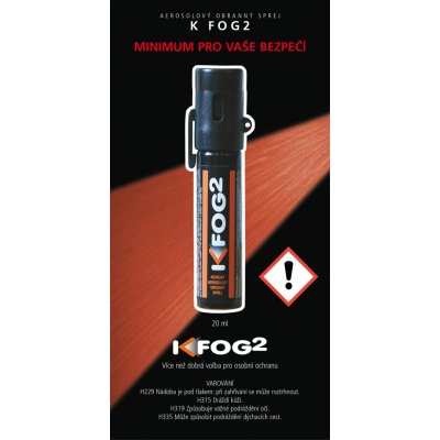 K FOG2 Obranné spreje s klipem 20 ml – Sleviste.cz