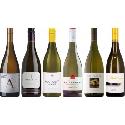 Novozélandské Chardonnay Premium Degustační bedna 6 x 0.75 l (holá láhev) – Hledejceny.cz