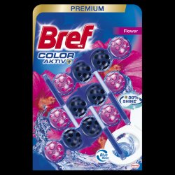 Bref Blue Aktive WC kuličky Fresh Flower 3 x 50 g