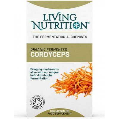 Living Nutrition Fermentovaný cordyceps 60 kapslí – Hledejceny.cz