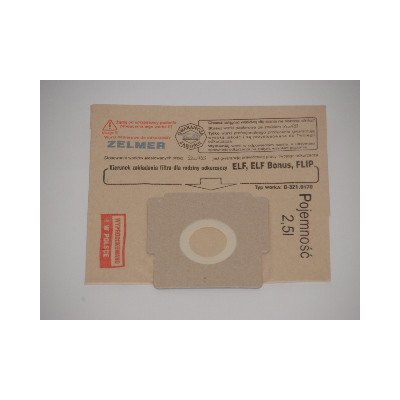 Sačky do vysavače Zelmer Flip - Papírové sáčky 5 ks – Zboží Mobilmania
