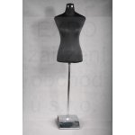 Figurína žena-chromový žebříkový stojan – Zboží Dáma