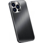 Pouzdro SES Odolné hliníkovo-silikonové Apple iPhone 12 mini - černé