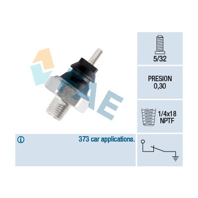 FAE Olejový tlakový spínač 12220 – Zboží Mobilmania