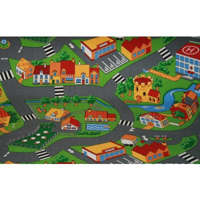 Associated Weavers Little Village 90 Vícebarevný metráž 4 m – Zboží Mobilmania