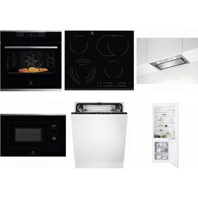 Set Electrolux KOBCS31X + EHF6547FXK + LFG716X + LMS2203EMX + EEA27200L + ENT6TF18S – Hledejceny.cz