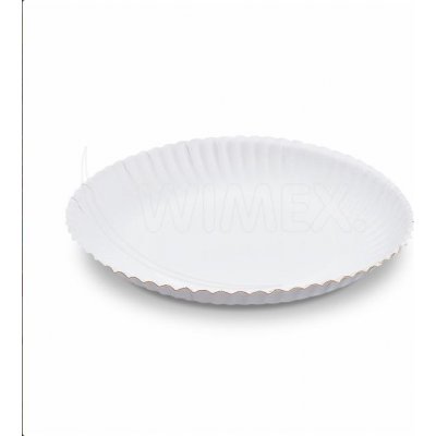 Papírové talíře hluboké bílé Ø22cm FSC Mix 71262
