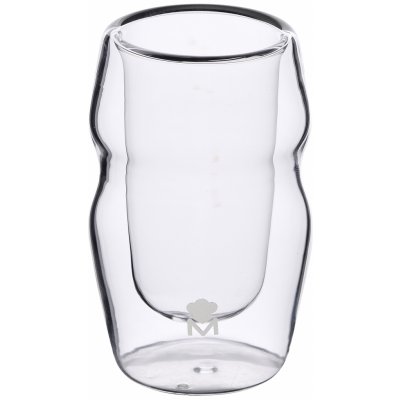 Masterpro Barware Panáková sklenička Mixology z dvojitého skla borosilikát 4 x 50 ml