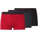esmara Men Pánské boxerky 3 kusy černá červená – Zbozi.Blesk.cz
