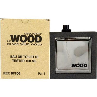 Dsquared2 He Wood Silver Wind Wood toaletní voda pánská 100 ml tester – Zboží Mobilmania