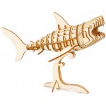 Robotime 3D dřevěné puzzle Žralok 41 ks – Zboží Dáma