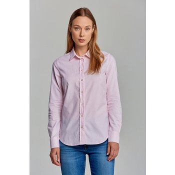 Gant košile Stretch oxford shirt růžová