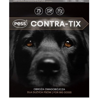 Pess Contra-Tix obojek proti klíšťatům a blechám pro psy L 75 cm – HobbyKompas.cz Pess Contra-Tix obojek proti klíšťatům a blechám pro psy L 75 cm – HobbyKompas.cz