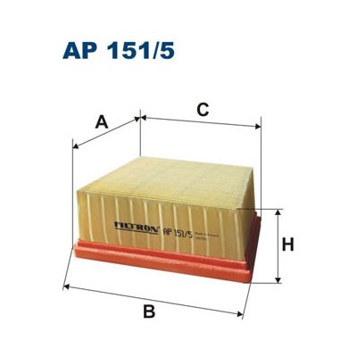 FILTRON Vzduchový filtr AP 151/5 – Zboží Mobilmania