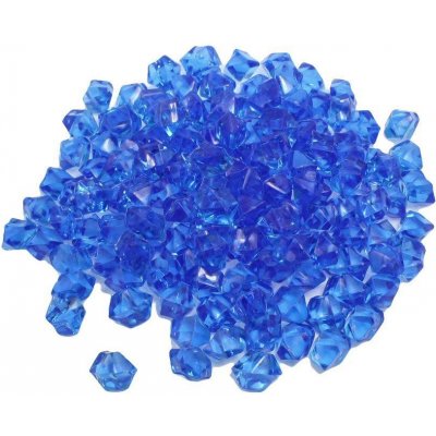 Dekorační plastové krystaly - 150ks