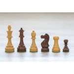 Šachové figurky Zlatý palisandr klasik – Zboží Dáma