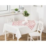 Mybesthome Ubrus Carol bílá 85x85 cm – Zboží Dáma