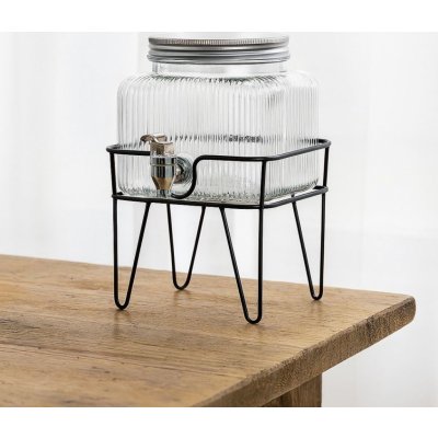 HOMLA Skleněný Calore dávkovač na stojánku 3,5 l – Sleviste.cz