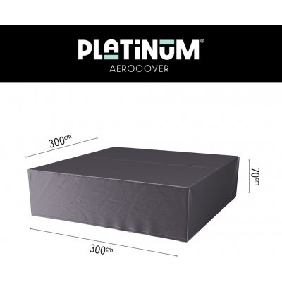 Aerocover 7935 Ochranný obal na zahradní sedací set čtverec 300x300x70 cm – Hledejceny.cz