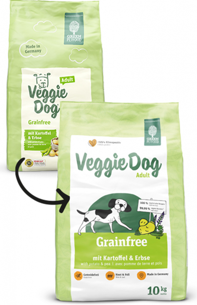 Green Petfood VeggieDog grainfree 2 x 10 kg
