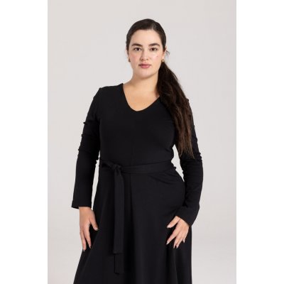 ONEday ANNA šaty s áčkovou sukní Černé – Sleviste.cz