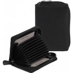 LAGEN Lagen Kožené zipové pouzdro na karty 5015/T černé – Zboží Mobilmania