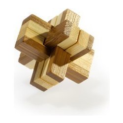 Hlavolam 3D bamboo Knotty Puzzle