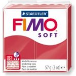 FIMO Soft tmavě červená 57 g – Hledejceny.cz