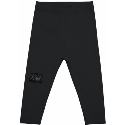 Esito Rostoucí žebrované legíny Color Black černá – Zboží Dáma
