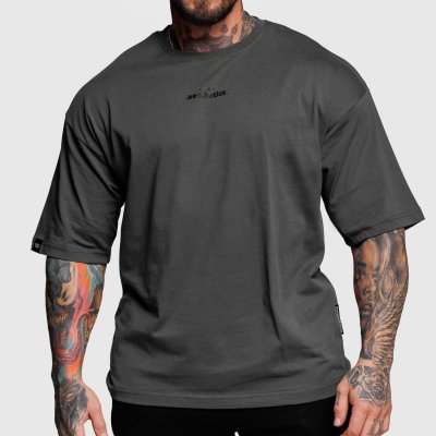 Iron Aesthetics Oversize tričko Major šedé – Zbozi.Blesk.cz