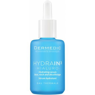 Dermedic hydratační sérum na obličej krk a dekolt Hydrain3 Hialuro 30 ml