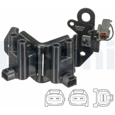 Zapalovací cívka DELPHI GN10414-12B1 (GN1041412B1) – Hledejceny.cz