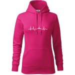 Ekg Jeseníky mikina dámská Cape s kapucí Purpurová – Zboží Dáma