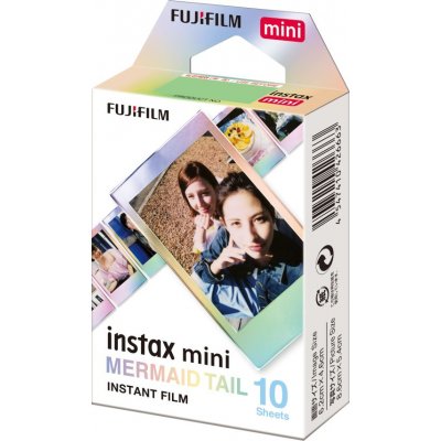 Instantní film Fujifilm Color film Instax mini MERMAID TAIL 10 fotografií – Zboží Mobilmania