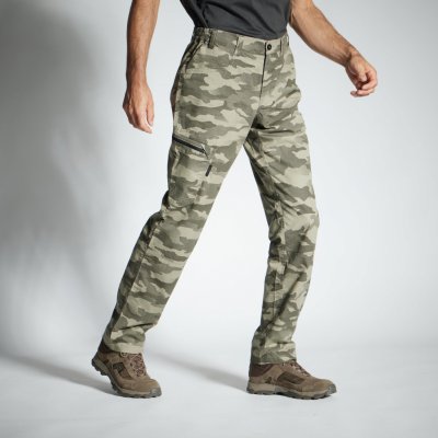 Kalhoty Solognac Lehké maskovací Camo 100 zelené – Zboží Mobilmania
