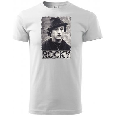NakupTextil Tričko Rocky Balboa Bílá – Zboží Dáma