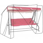 Aga Krycí plachta na zahradní houpačku GRANDLUX 224x125x164 cm – Zboží Dáma