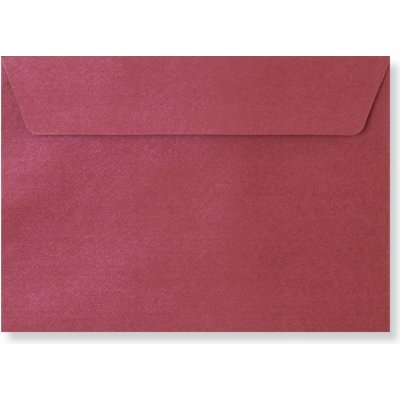 Envelopes Ltd. Barevná obálka C6 bordó texture ,balení 50 ks 471796 – Zboží Živě
